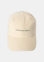 Load image into Gallery viewer, Personalised Slogan Classic Cap