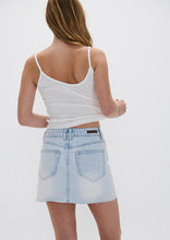 Load image into Gallery viewer, Penny Denim Mini Skirt