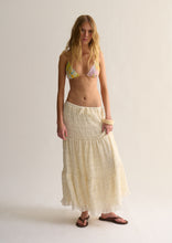 Load image into Gallery viewer, Rose Tiered Maxi Skirt