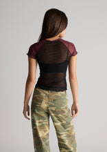 Load image into Gallery viewer, Raglan Mesh Tee
