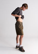 Load image into Gallery viewer, Pleated Herringbone Shorts