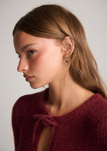 Load image into Gallery viewer, Red Hearts Earrings