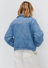Load image into Gallery viewer, Denim Puffer Jacket