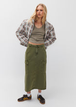 Load image into Gallery viewer, Jaden Cargo Maxi Skirt