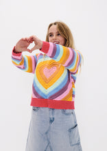 Load image into Gallery viewer, Crochet Heart Knit