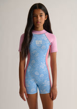 Load image into Gallery viewer, Teen Girl Short Sleeve Wetsuit