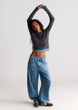 Load image into Gallery viewer, Contrast Long Sleeve