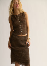 Load image into Gallery viewer, Rose Midi Skirt