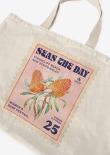 Load image into Gallery viewer, Seas the Day Stamp Tote