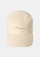 Load image into Gallery viewer, Personalised Slogan Classic Cap