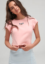 Load image into Gallery viewer, Crew Frill Tee