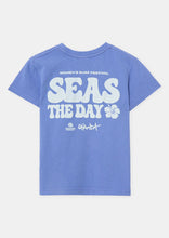 Load image into Gallery viewer, Seas the Day Puff Kids Tee