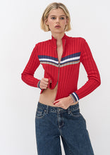 Load image into Gallery viewer, Euro Zip Cardigan