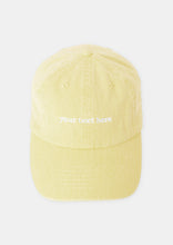 Load image into Gallery viewer, Personalised Slogan Classic Cap