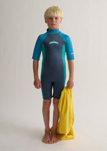 Load image into Gallery viewer, Boys Short Sleeve Wetsuit