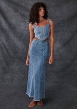 Load image into Gallery viewer, Denim Corset