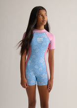 Load image into Gallery viewer, Teen Girl Short Sleeve Wetsuit