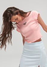 Load image into Gallery viewer, Crew Frill Tee