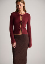 Load image into Gallery viewer, Amore Tie Cardigan