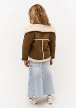 Load image into Gallery viewer, Sherpa Aviator Jacket