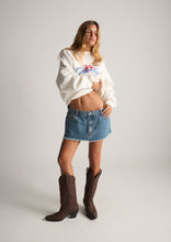 Load image into Gallery viewer, Moni Denim Mini Skirt