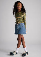 Load image into Gallery viewer, Moni Denim Mini Skirt