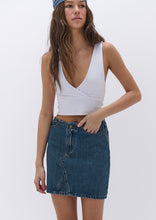 Load image into Gallery viewer, Taylor Denim Mini Skirt