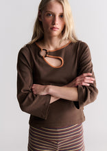 Load image into Gallery viewer, Long Sleeve Petal Top