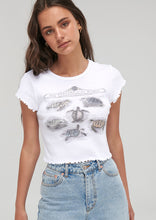 Load image into Gallery viewer, Crew Frill Tee