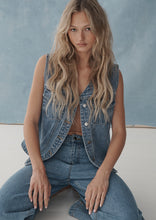Load image into Gallery viewer, Sadie Denim Vest
