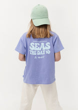 Load image into Gallery viewer, Seas the Day Puff Kids Tee