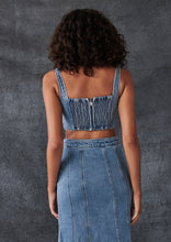 Load image into Gallery viewer, Denim Corset
