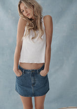 Load image into Gallery viewer, Jenna Denim Mini Skirt