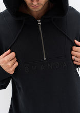 Load image into Gallery viewer, Slouched Hood Quarter Zip