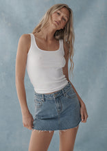 Load image into Gallery viewer, Low Rise Denim Skirt