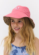 Load image into Gallery viewer, Reversible Leopard Bucket Hat