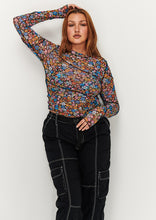 Load image into Gallery viewer, Diagonal Matrix Long Sleeve Top