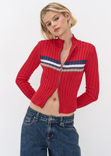 Load image into Gallery viewer, Euro Zip Cardigan