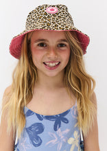 Load image into Gallery viewer, Reversible Leopard Bucket Hat