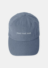 Load image into Gallery viewer, Personalised Slogan Classic Cap