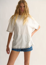 Load image into Gallery viewer, Lenny Eyelet Tee