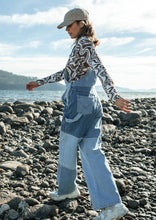 Load image into Gallery viewer, Patchwork Denim Overalls