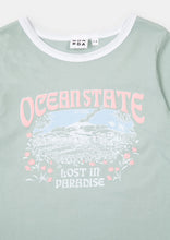Load image into Gallery viewer, Lost in Paradise Mid Ringer Tee