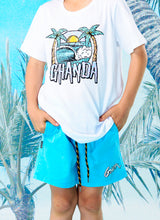Load image into Gallery viewer, Spray Blue Jam Shorts