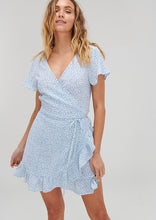 Load image into Gallery viewer, Oxford Wrap Dress