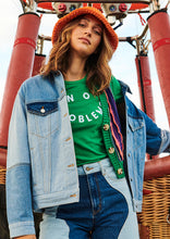 Load image into Gallery viewer, Patchwork Denim Jacket