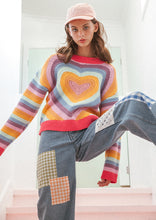 Load image into Gallery viewer, Crochet Heart Knit
