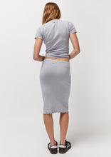 Load image into Gallery viewer, Metallic Midi Skirt