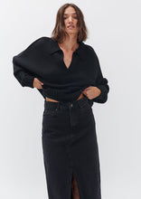 Load image into Gallery viewer, Denim Maxi Skirt