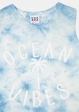 Load image into Gallery viewer, Ocean Vibes Cropped Singlet